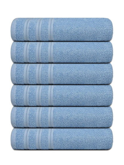 Brooklyn Linen Cotton Bath Towels | 24x48 | Pack of 6