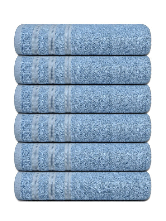 Brooklyn Linen Cotton Bath Towels | 24x48 | Pack of 6