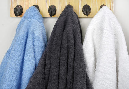 Brooklyn Linen Cotton Bath Towels | 22x44 | Pack of 6