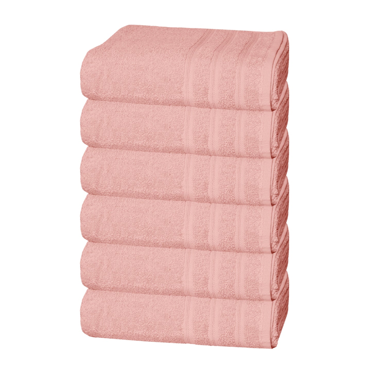 Brooklyn Linen Cotton Bath Towels | 24x48 | Pack of 6